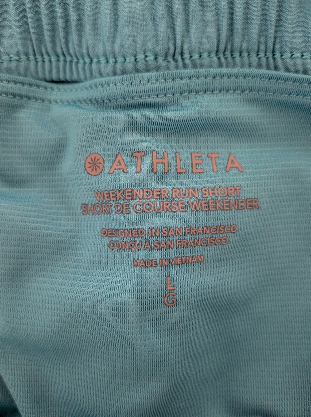 Athleta Weekender Run Shorts - Picture 2 of 2